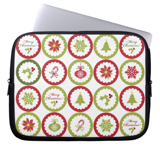Tis' Sleever för bärbar Helgdag och netbook Laptop Sleeve (Framsidan)