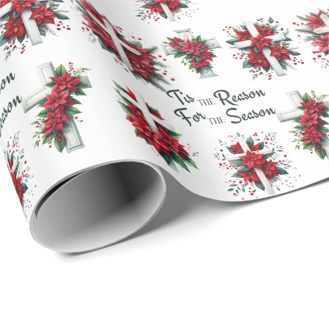 Tis The Reason For The Season Presentpapper (Rullad Hörn)