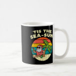 Tis The Sea Sun Santa Beach Summer Christmas In Ju Kaffemugg<br><div class="desc">Tis The Sea Sun Santa Beach Summer Christmas In July Summer 4</div>