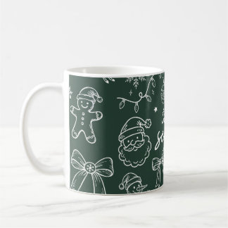 Tis the Season - Christmas Doodle Kaffemugg