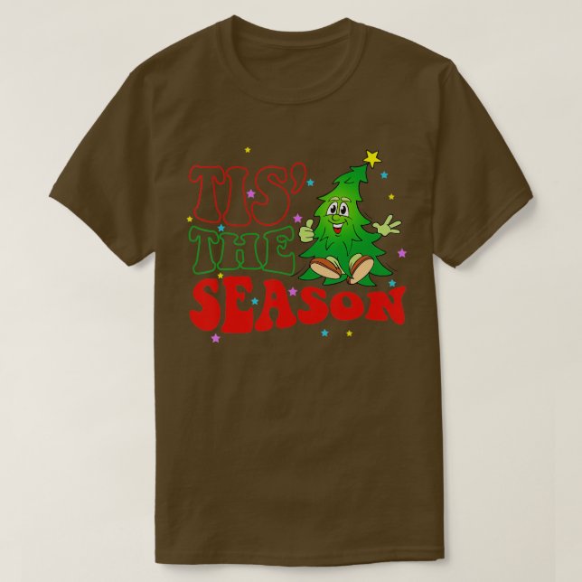 Tis the season Christmas Happy New Year 2023 Men W T Shirt (Design framsida)