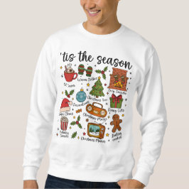 ’Tis the Season Christmas Icons Sweater Lång Ärmad Tröja