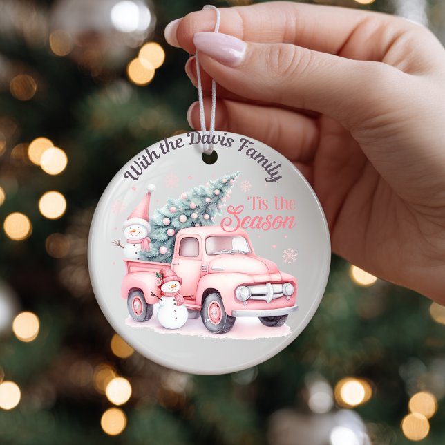 Tis the Season Christmas Ornament (Christmas tis the season ornament. )