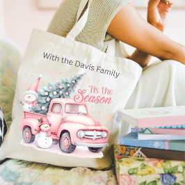Tis the Season Christmas Tote Bag Tygkasse