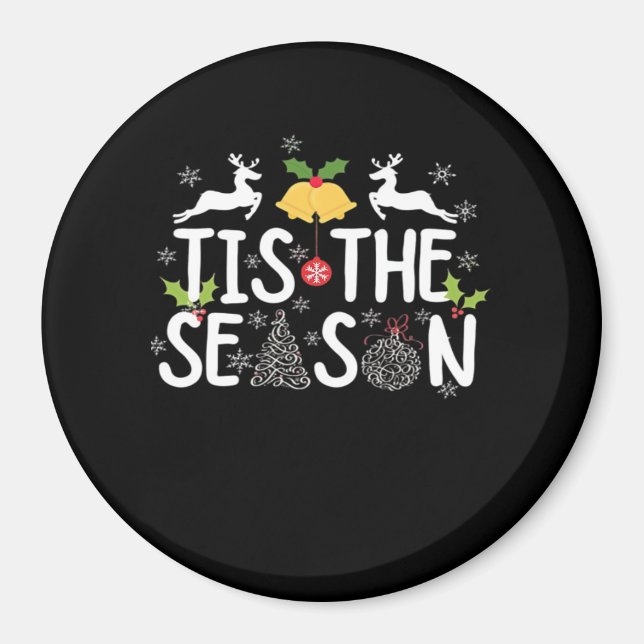 Tis The Season Classic Minimal Rent Magnet (Framsidan)