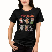 Tis The Season Cute Cat Squad Christmas Gift