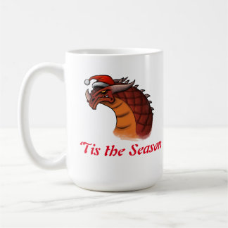 "Tis the Season Dragon-julkaffet Mugg