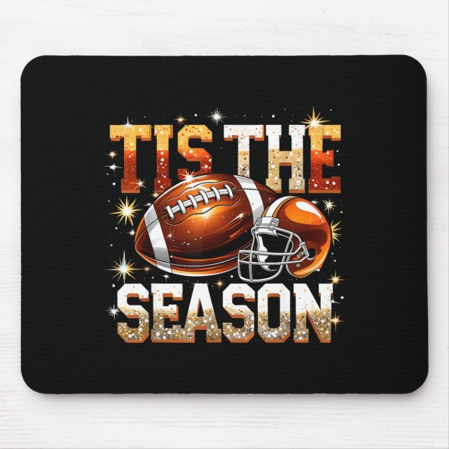Tis The Season Football Lovers Helmet Srts Fan Gif Musmatta (Framsidan)