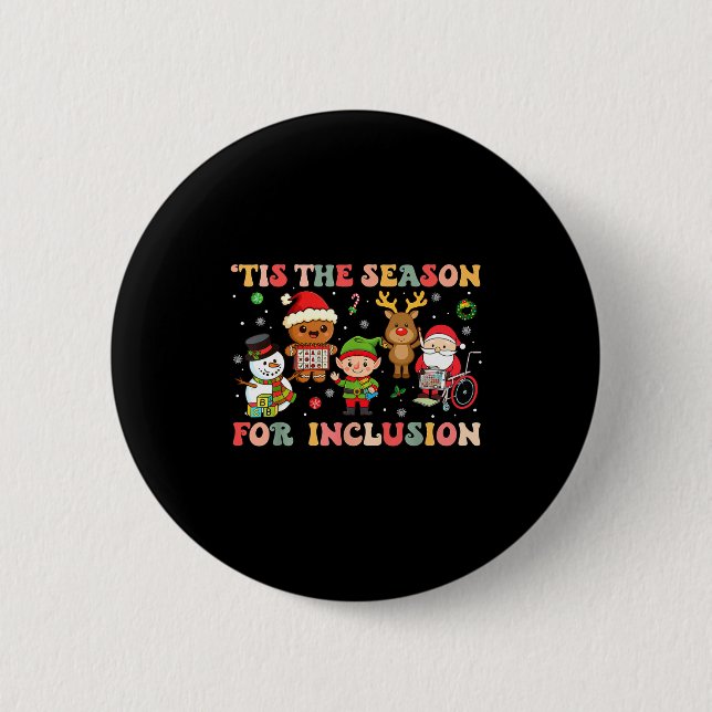 Tis The Season For Inclusion Christmas Sped Teache Knapp (Framsida)