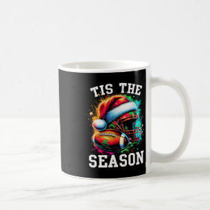 Tis The Season Fotbollsmamma Jul Santa Hatt Co Kaffemugg