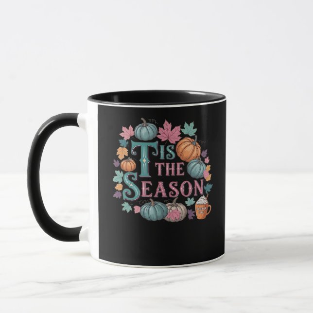 Tis The Season Funny Trendy Mugg (Vänster)