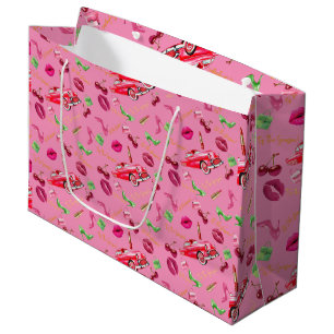 “‘Tis the Season Glam Rosa & Grön Retro Semestern 