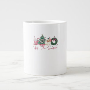 Tis The Season God Jul Söt Xmas Kaffe Ch Jumbo Mugg