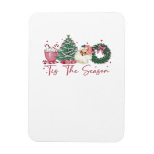 Tis The Season God Jul Söt Xmas Kaffe Ch Magnet