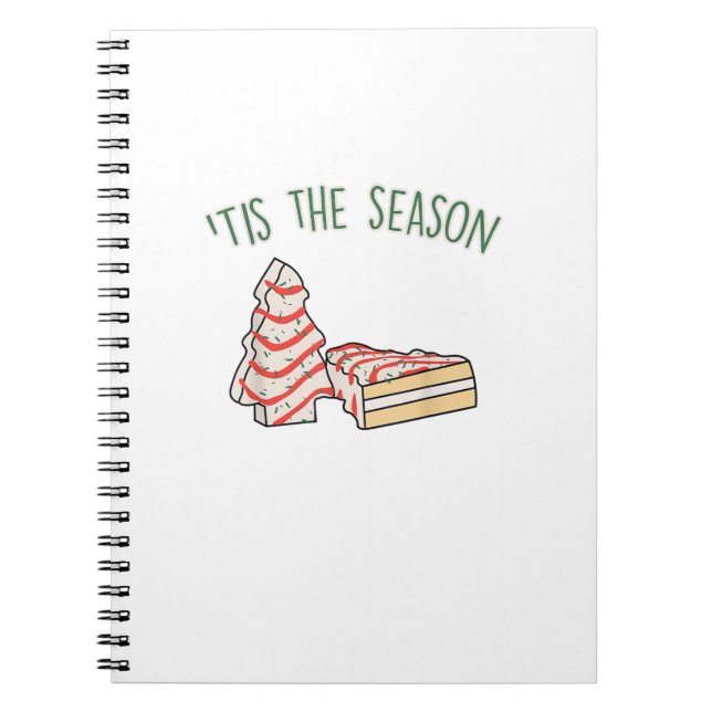 Tis The Season Holiday Christmas Anteckningsbok (Framsidan)