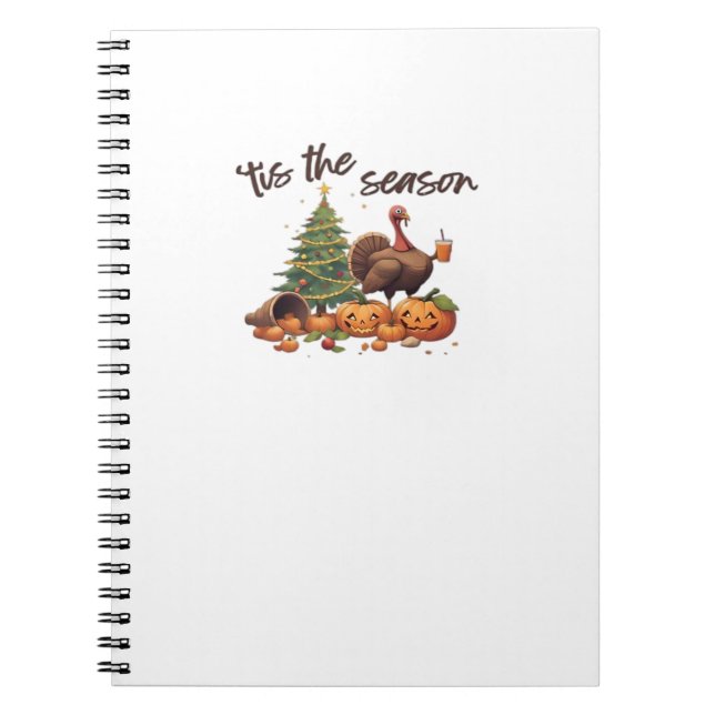 Tis The Season Holiday Mashup Anteckningsbok (Framsidan)