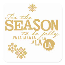 Tis the Season Jul Holiday Klistermärke