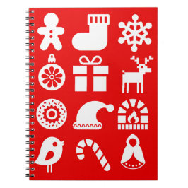 ""'Tis the Season jul jul Spiral Notebook Anteckningsbok Med Spiral