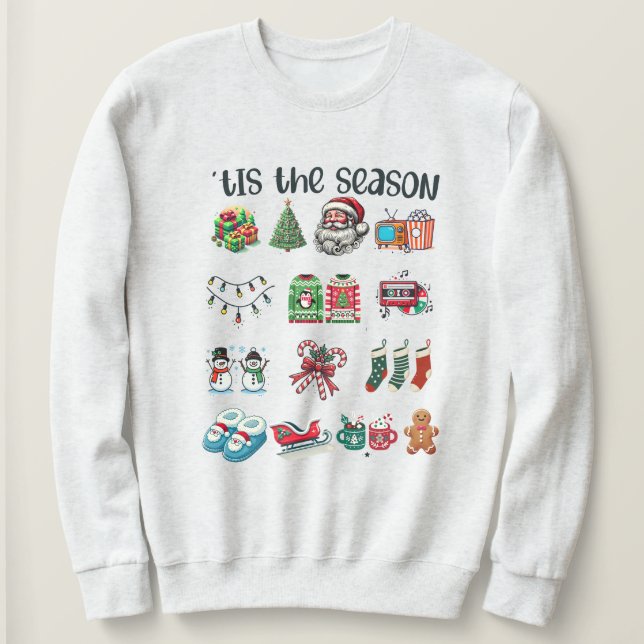 "Tis the Season-jul T Shirt (Design framsida)