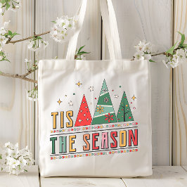 Tis The Season Modern Julhandel Tygkasse