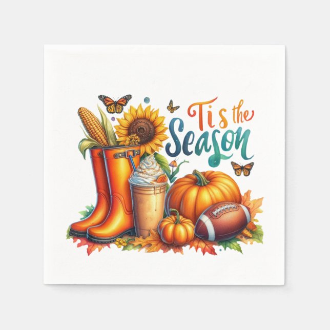 Tis the Season Pappersservett (Framsidan)