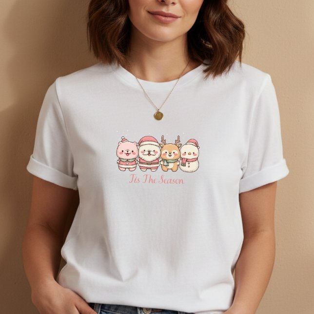 Tis the Season Shirt • Cute Holiday Characters T Shirt (Tis the Season Shirt
)