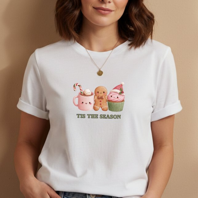 Tis the Season Shirt • Cute Holiday Mug Design T (Tis the Season Shirt)