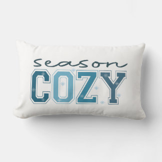 Tis the Season to Be Freezin, Funny Winter Quote Lumbarkudde