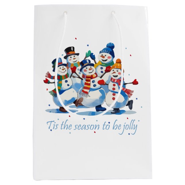 Tis the Season to be Jolly Dancing Jolly Snowmen (Framsidan)