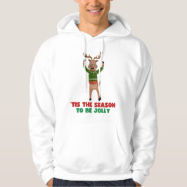 ‘Tis The Season To Be Jolly Renjär-hoodie Hoodie