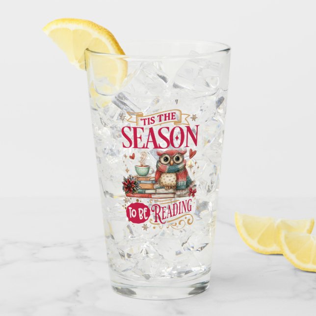 'Tis The Season to Be Reading  Glaskopp (Framsida Ice)