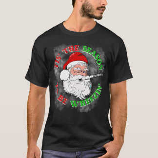 Tis The Season To Be Wheezin Respiratory Christmas T Shirt