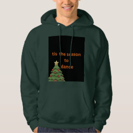 'Tis the Season to Dance Julgran Hoodie