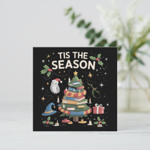 Tis the Season Trollkarlsskolans julmysiga magi Julkort
