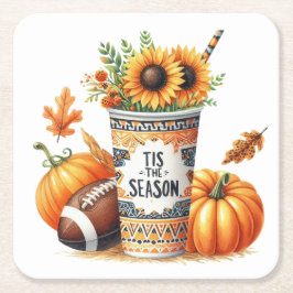 Tis the Season Underlägg Papper Kvadrat