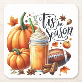 Tis the Season Underlägg Papper Kvadrat