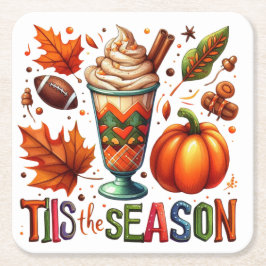 Tis the Season Underlägg Papper Kvadrat