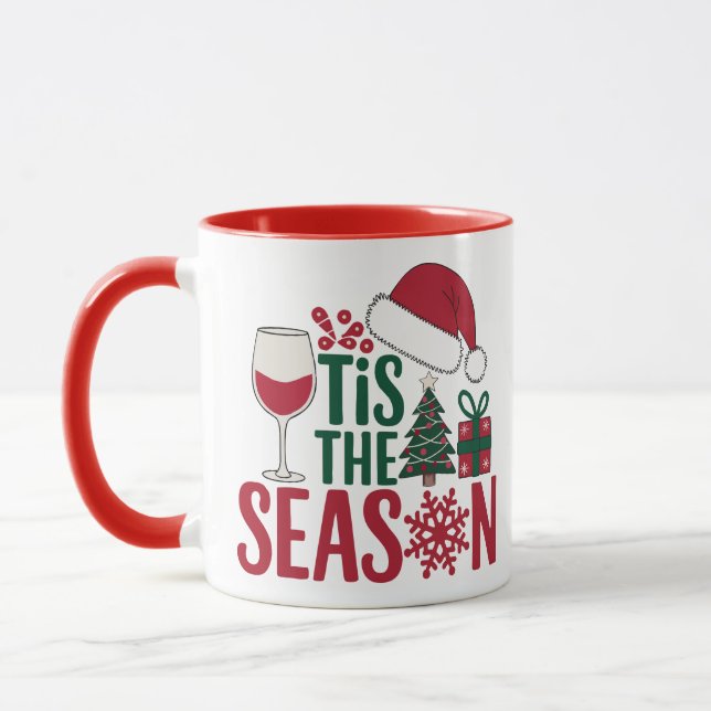 ’Tis the Season – Wine & Christmas Mugg (Vänster)