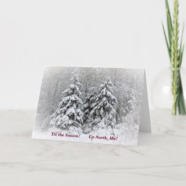 "Tis the Season Winter Helgdag Kort