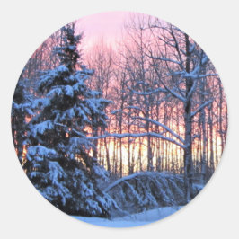 "Tis the Season . . . Winter Helgdag Runt Klistermärke