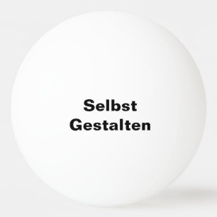 Tischtennisbälle Selbst Gestalten -  Pingisboll
