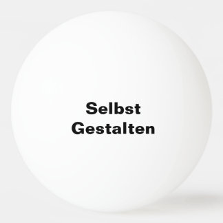 Tischtennisbälle Selbst Gestalten - Pingisboll