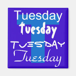 Tisdag - arbetsdag för veckans magnet