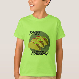 Tisdag-design - barnens grundläggande T-Shirt