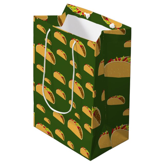 Tisdag design - presentsäck - medel (Framsidan Vinklad)