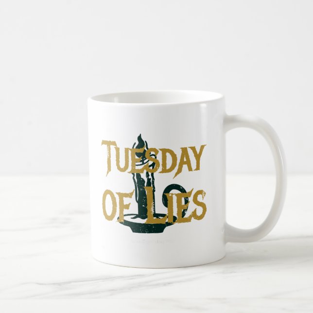 Tisdag för lögner kaffemugg (Höger)