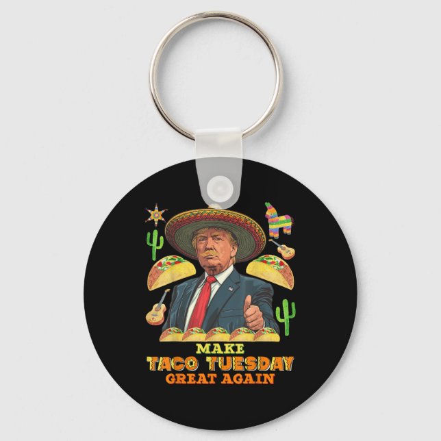 Tisdag: Gör Taco Underbar igen Donald Nyckelring (Framsida)