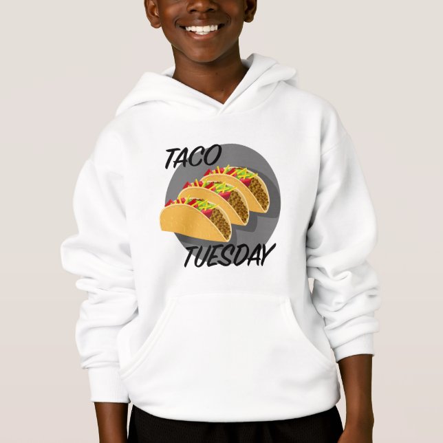 Tisdag i Tacho - Bards'Pullover Hoodie T Shirt (Framsida)