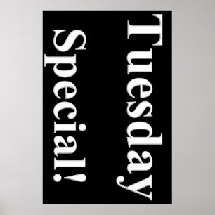 Tisdag Poster Speciell Beauty Salon