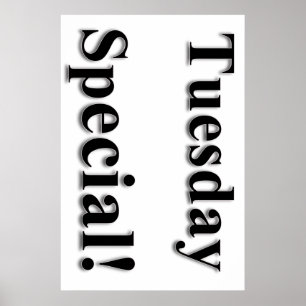 Tisdag Poster Speciell Beauty Salon